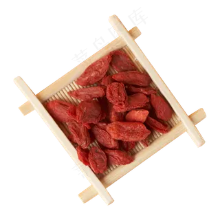 一堆新鲜的枸杞免抠图