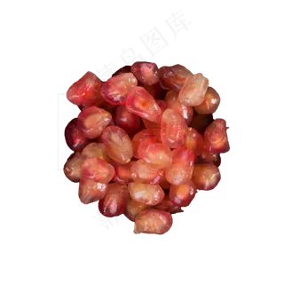 一些鲜嫩多汁的石榴