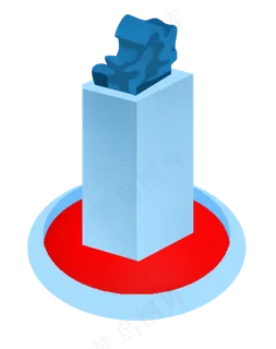 印章砚台红色墨水