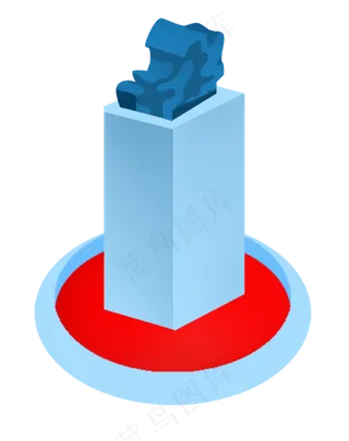 印章砚台红色墨水