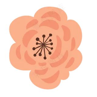 粉红色的玫瑰花朵免抠图