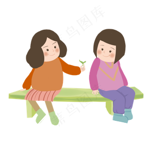 好闺蜜出游玩耍