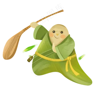 端午节卡通创意粽子