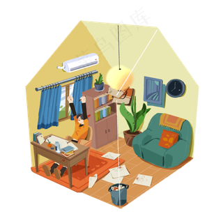 高考加油考生冲刺温书必胜PNG 高考加油考生冲刺温书必胜PNG