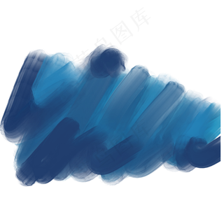 波浪涂鸦笔触效果