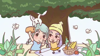 长假与闺蜜外出旅游