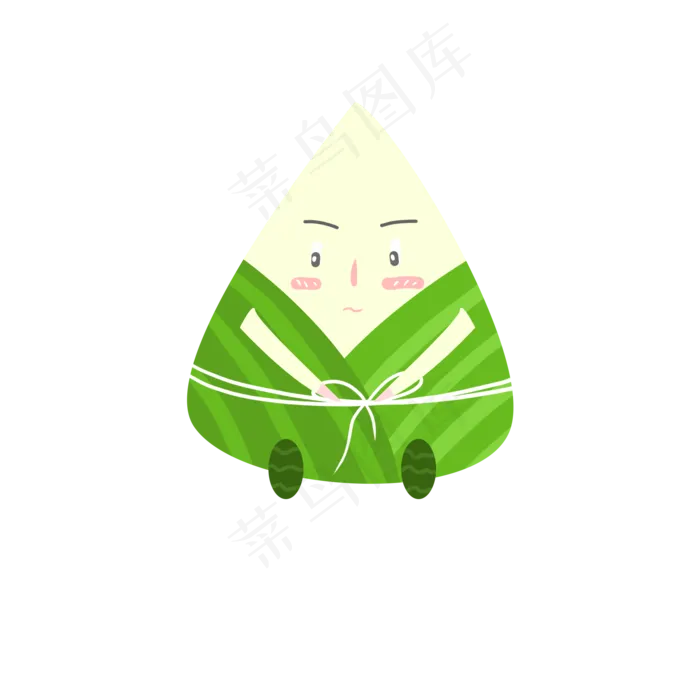 可爱粽子(2000X2000(DPI:300))psd模版下载