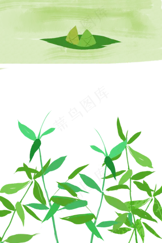 端午节粽子粽子叶