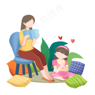 母亲节讲故事的妈妈