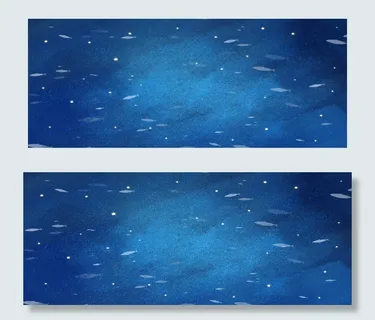 冷色调主题随风漂流治愈系