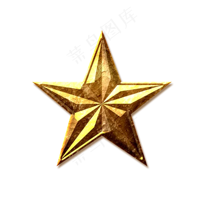七一八一建军建国徽章星星(2000X2000(DPI:300))psd模版下载
