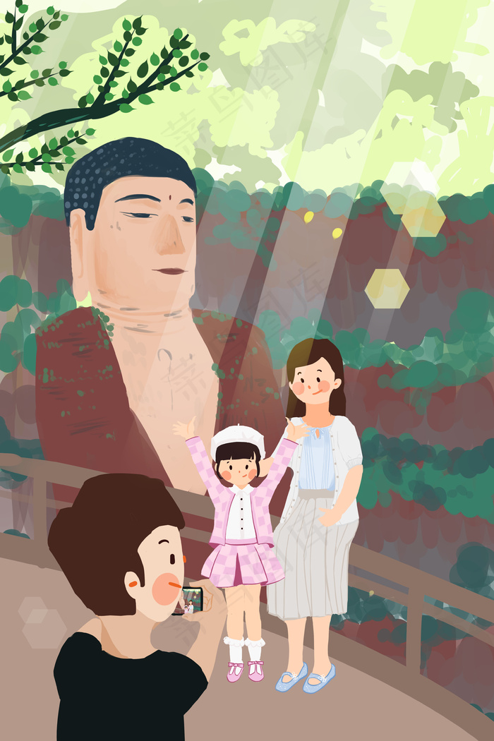 八月你好乐山旅游