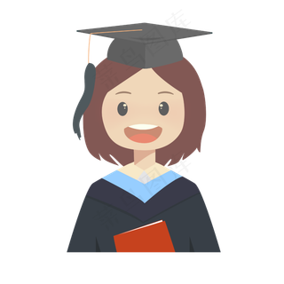 矢量免扣卡通人物