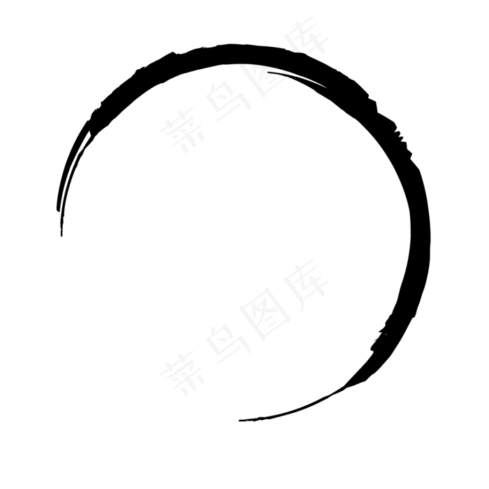中国风笔触水墨风格笔刷(2001X2001(DPI:299))psd模版下载