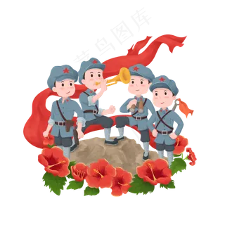 八一建军节革命军人战士