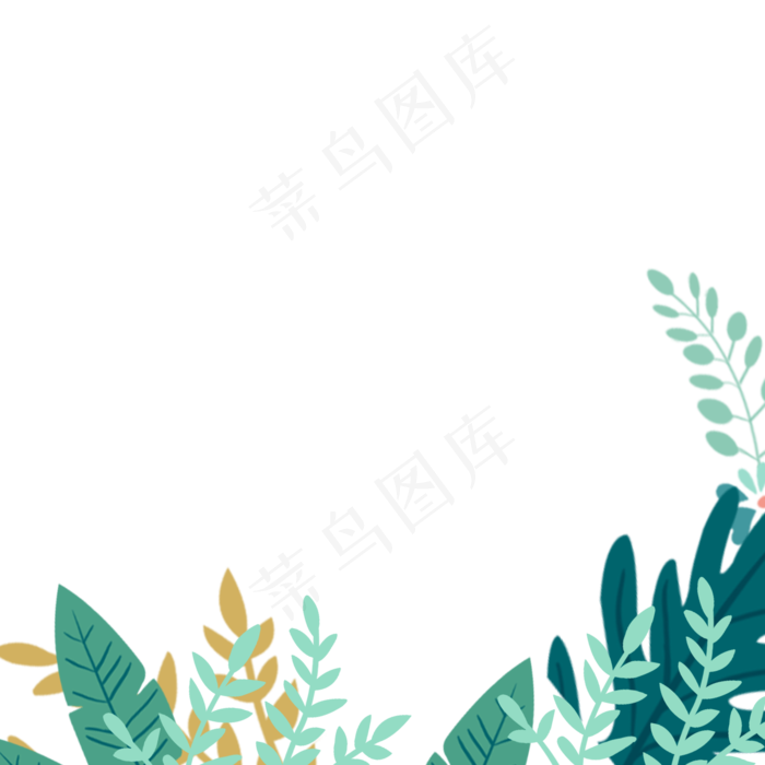 绿色的草丛免抠图