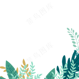 绿色的草丛免抠图