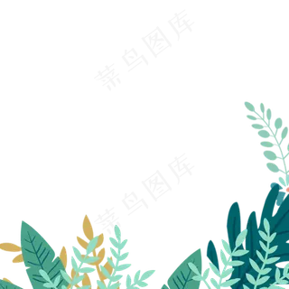 绿色的草丛免抠图