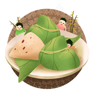 端午节大粽子荷叶粽