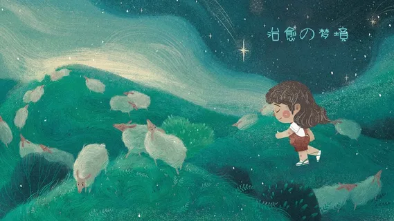 治愈系唯美梦境星空夜晚美梦 治愈系唯美梦境星空夜晚美梦