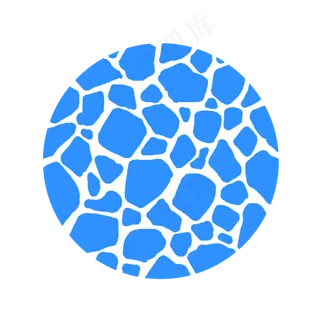 青花瓷创意陶瓷花面纹样