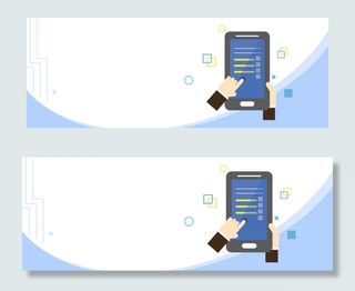 扁平商务简约banner