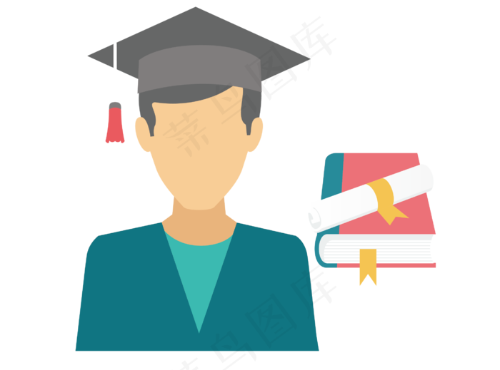 高考男孩和帽子