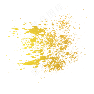 创意爆炸粉尘装饰图案,免抠元素