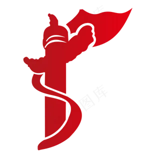 红色的国表免抠图