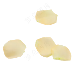 浅色玫瑰花瓣
