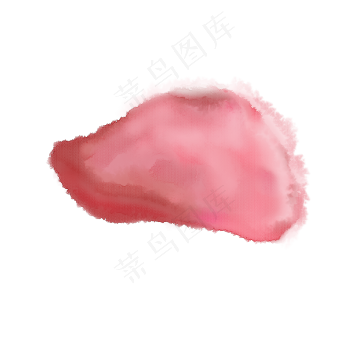 单片漂浮的玫瑰花瓣PNG