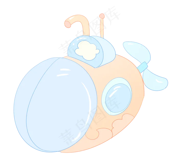 儿童节玩具卡通装饰(2132X2000(DPI:300))psd模版下载