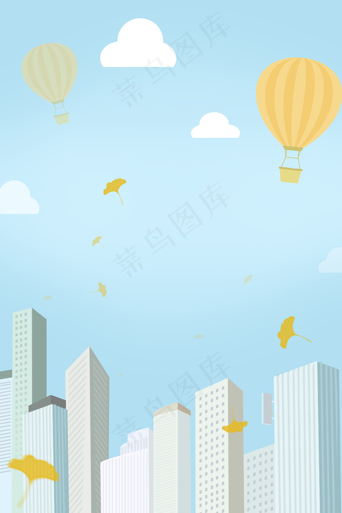 高楼大厦城市建筑(4725*7086px 	      )psd模版下载