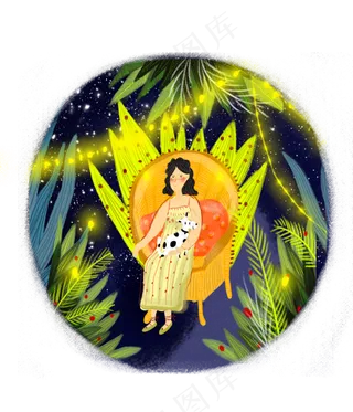 仲夏夜少女萤火大暑小暑