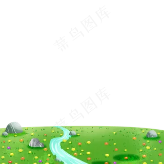 绿色的草地免抠图