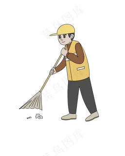 劳动节环卫工人图片