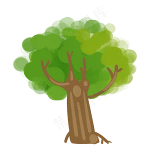 植树节创新商用树木