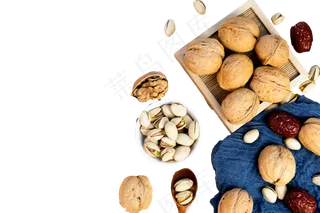 年货核桃,免抠元素