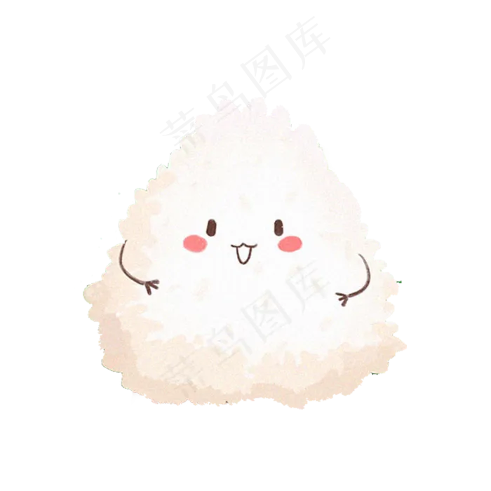 端午节可爱的粽子素材(2000X2000(DPI:300))psd模版下载