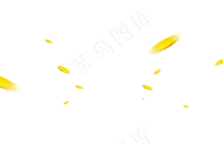 漂浮金币,免抠元素