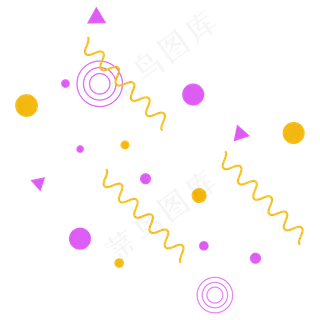 卡通矢量促销漂浮氛围电商