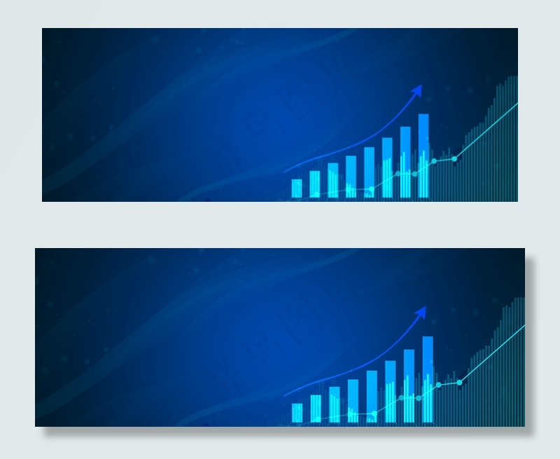 智能趋势指标banner设计