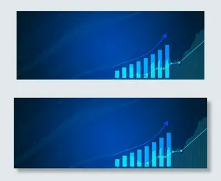 智能趋势指标banner设计