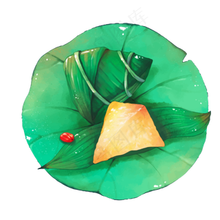 手绘粽子端午节商用元素