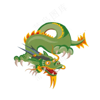 端午节的大青龙素材