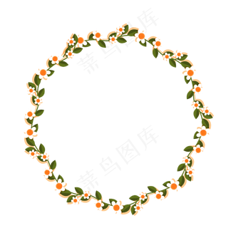 太阳花组成的矢量免抠图