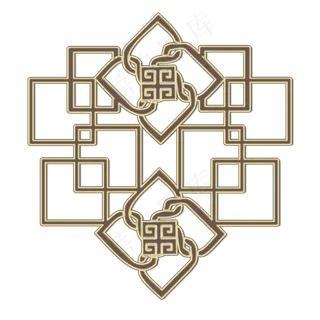 中国风花纹,免抠元素