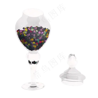 仿真糖果罐png图