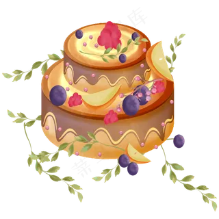 节日婚礼水果蛋糕