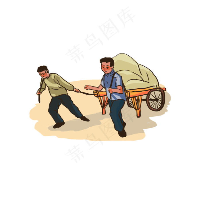 51劳动节年代感劳动人物